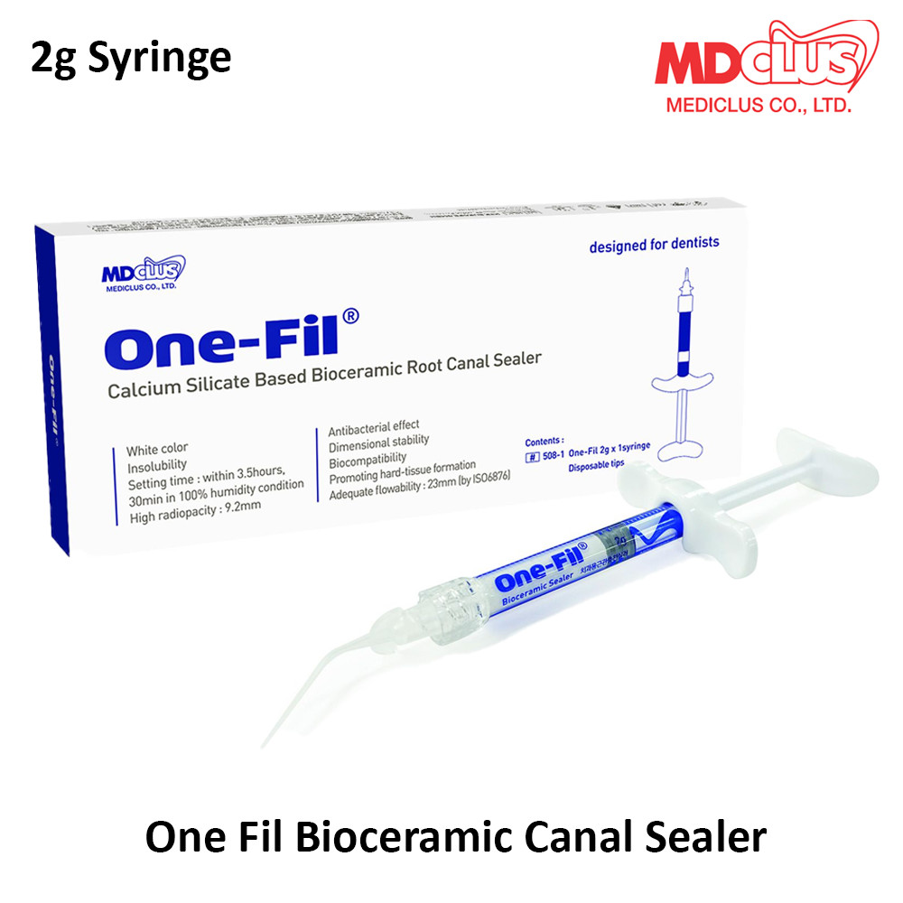 Dental MediClus End0 One FiI Putty Bi0ceramic CanaI Sealer 2g Calcium