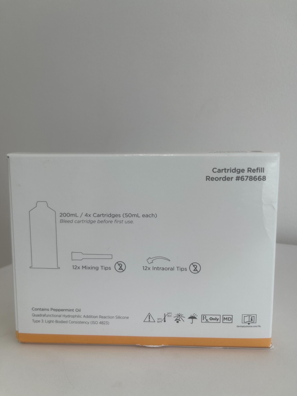 Aquasil Ultra+ Smart Wetting Impression, XLV Regular Set, Orange, 50 mL, 4/Pk