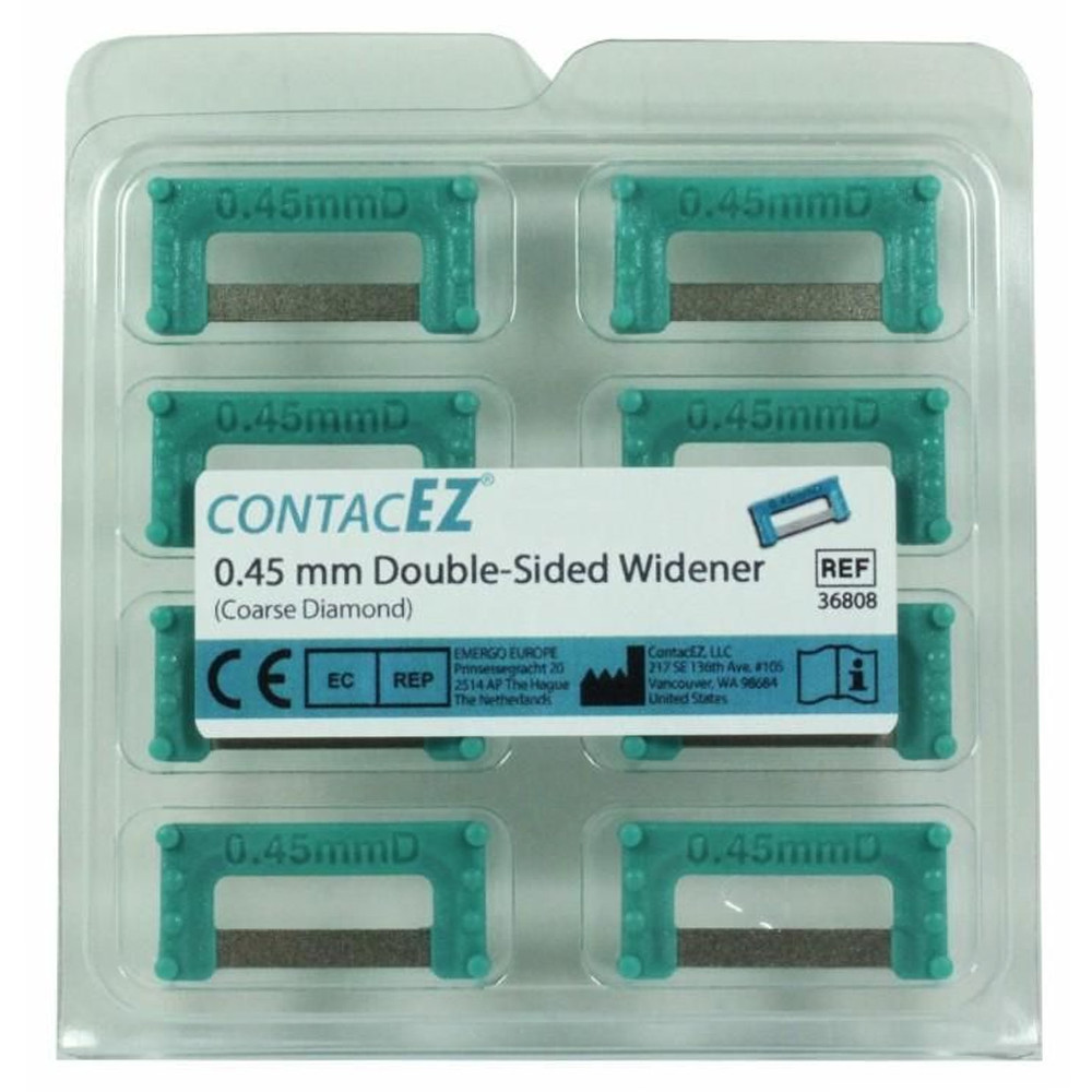 8pcs Dental ContacEZ Turquoise Widener 0.45mm Set