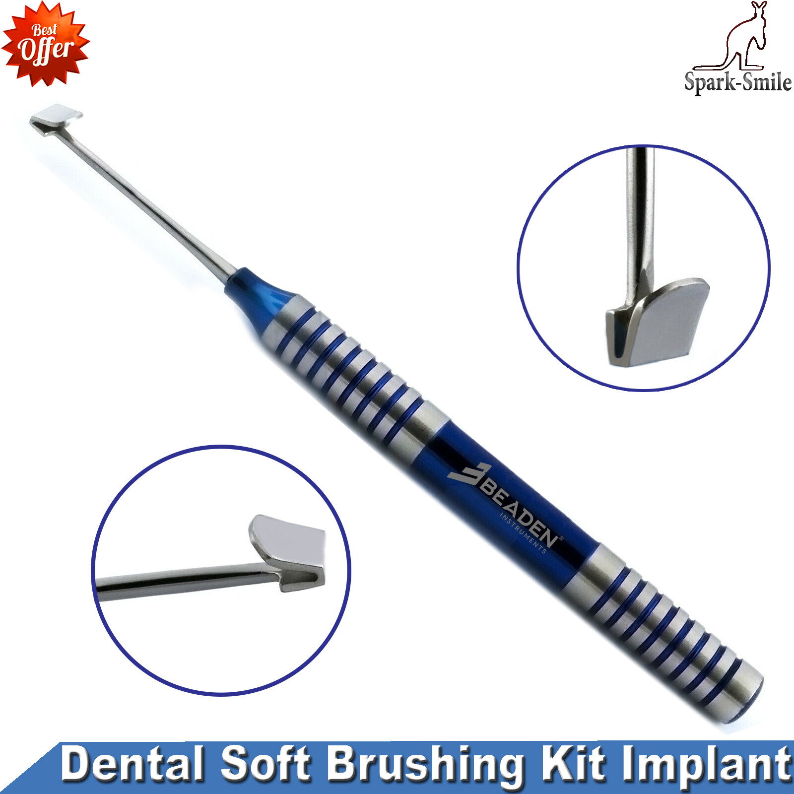 Dental Soft Brushing Kit PRF Lingual Tissue Flap Surgery Implant Instrument New