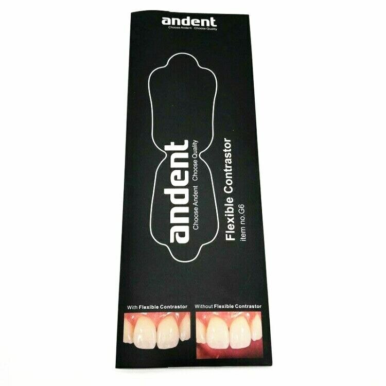 3Types Dental Black Flexible Contrastor Foldable Silicone Photo Background