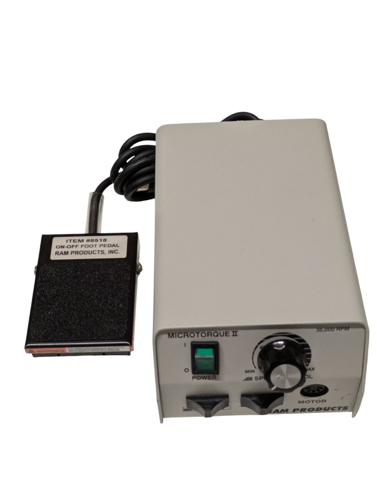 MICROTORQUE II CONTROLER 35000RPM by RAM PRODUCT