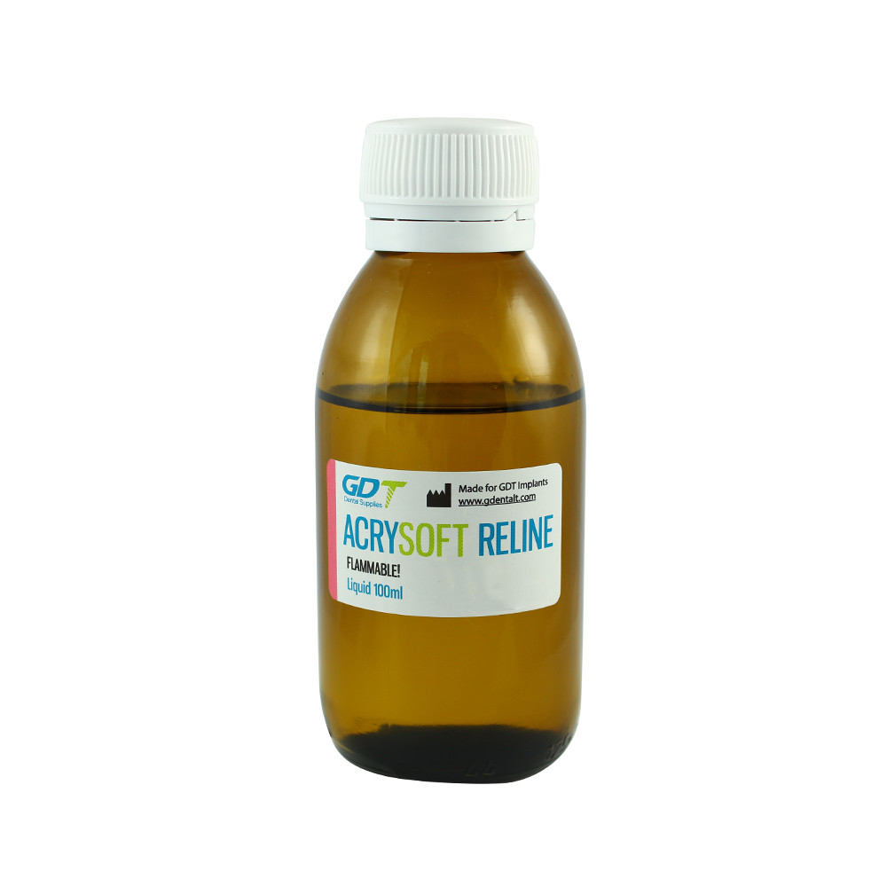 Dental Hard Liner Resin Self Cure AcryHard Denture Liner Permanent Material