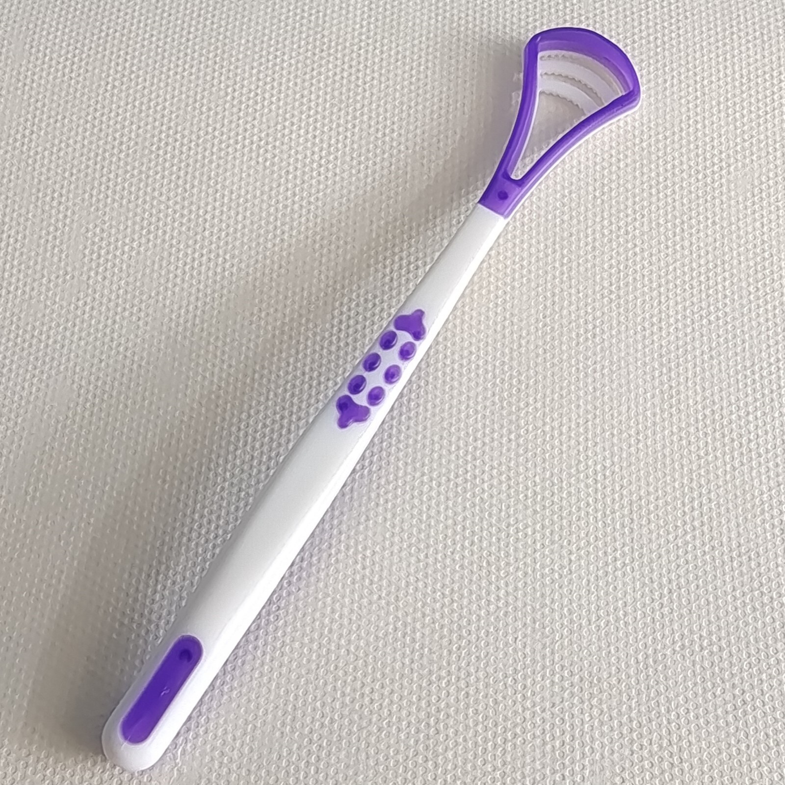 Tongue Cleaner Scraper Dental Oral Mouth Lingual Hygiene Plastic Instrument