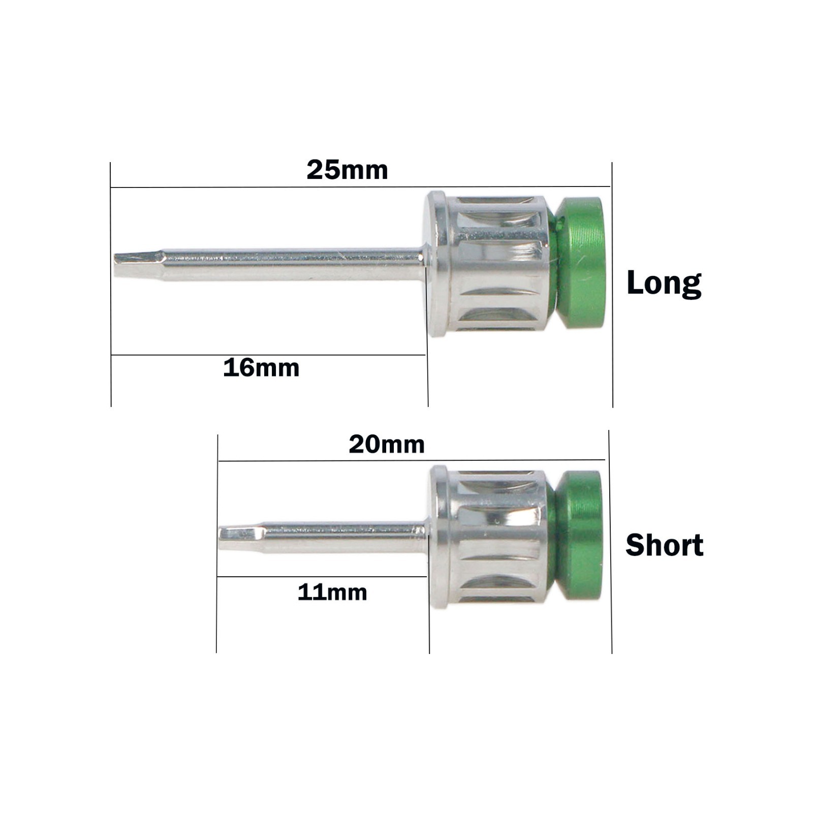 Four-Leaf Clover Abutment Implant Lab Analog Hex Drivers 1.2 FitsHiossen Osstem