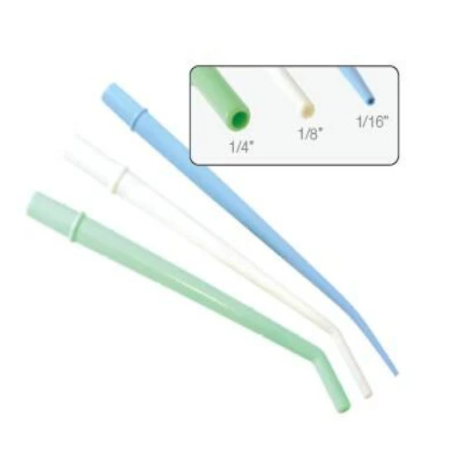 Surgical Aspirator Tips Standard White 1/8″ diameter x 6 1/2″ long 25pk