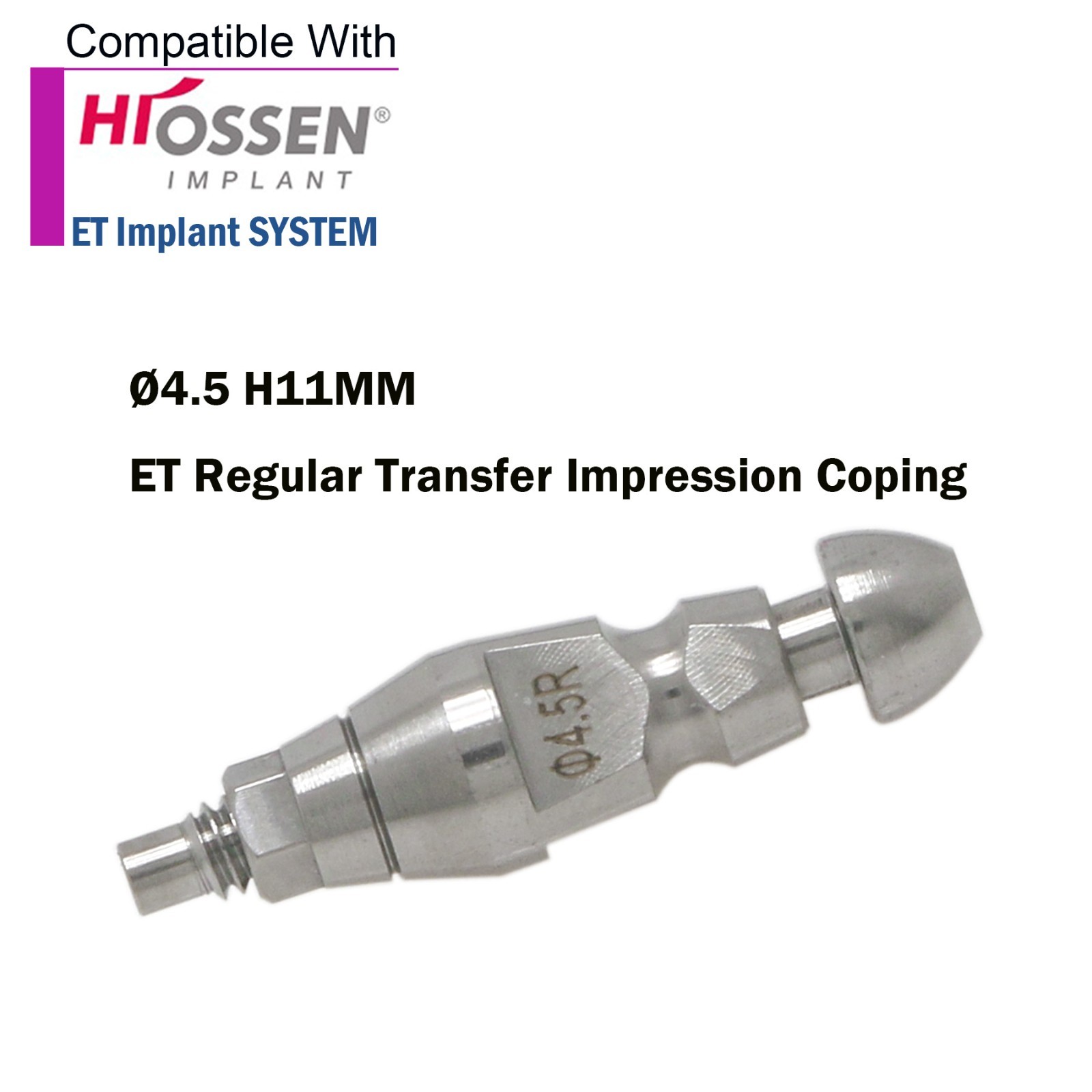 US Implant Impression Coping Closed Tray Transfer Compatible Osstem Hiossen M/R