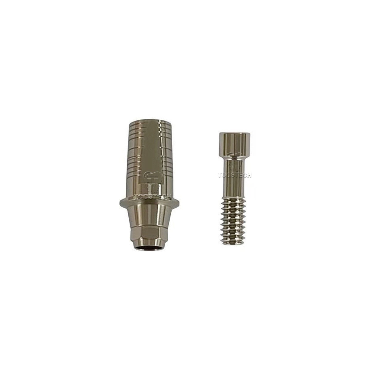 6pcs Ti base Tianium base CAD CAM ti-base compatible with DIO UF D4.5mm