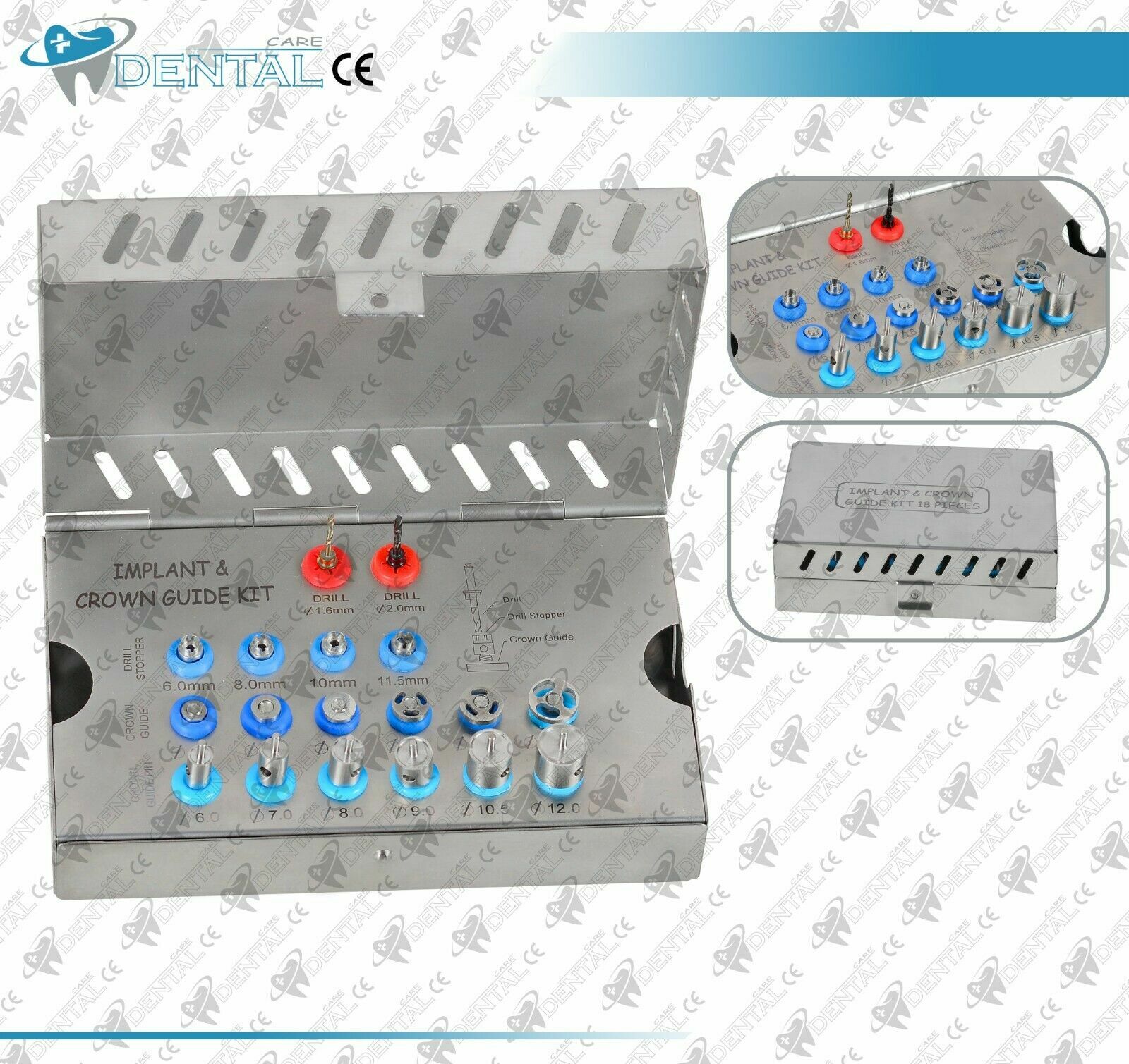 Dental Implant & Crown Guide Kit ( Professional Kit / Surgical Implant Kit CE