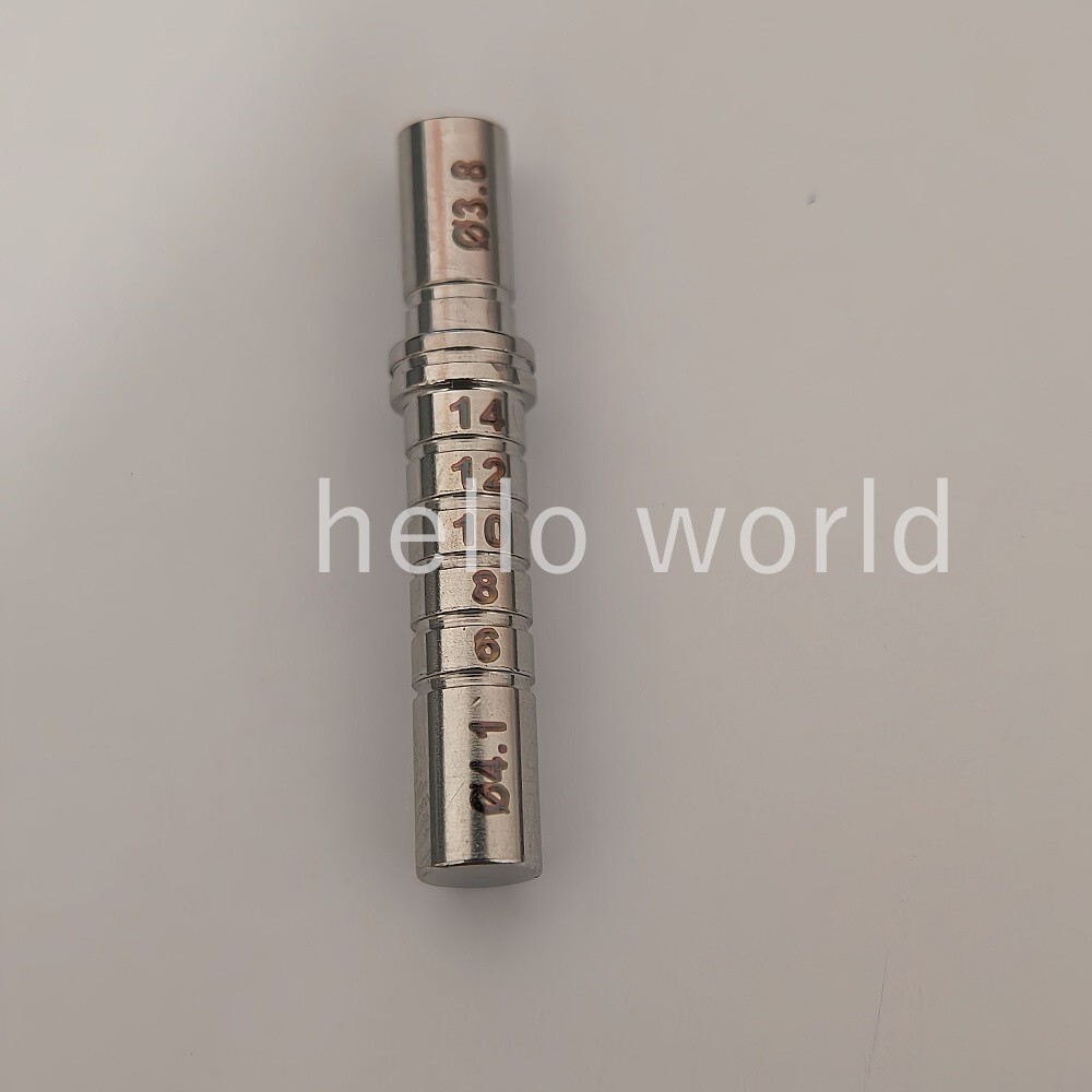 1Pcs/Bag Dental Double Head Implant Parallel Pin Depth Gauge Guide 3.8-4.1mm