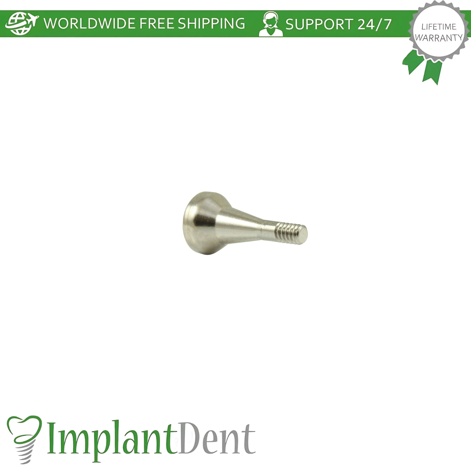 0sstem TS Compatible Mini Platform 2.1mm Healing Cap Dental Prosthetic