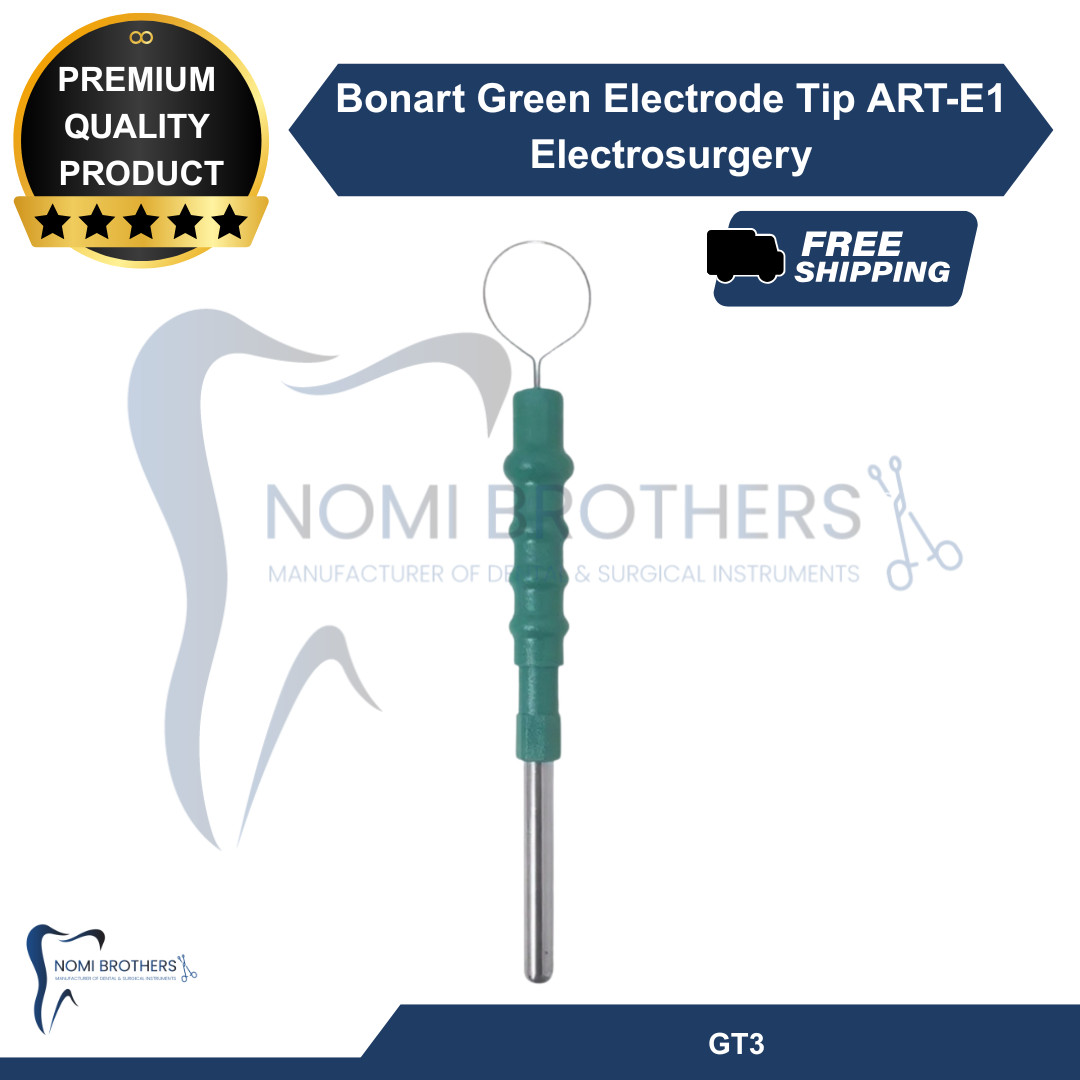 Bonart Heavy Wire Green Tips DENTAL Electrode use with ART-E1 Electrosurgery CE