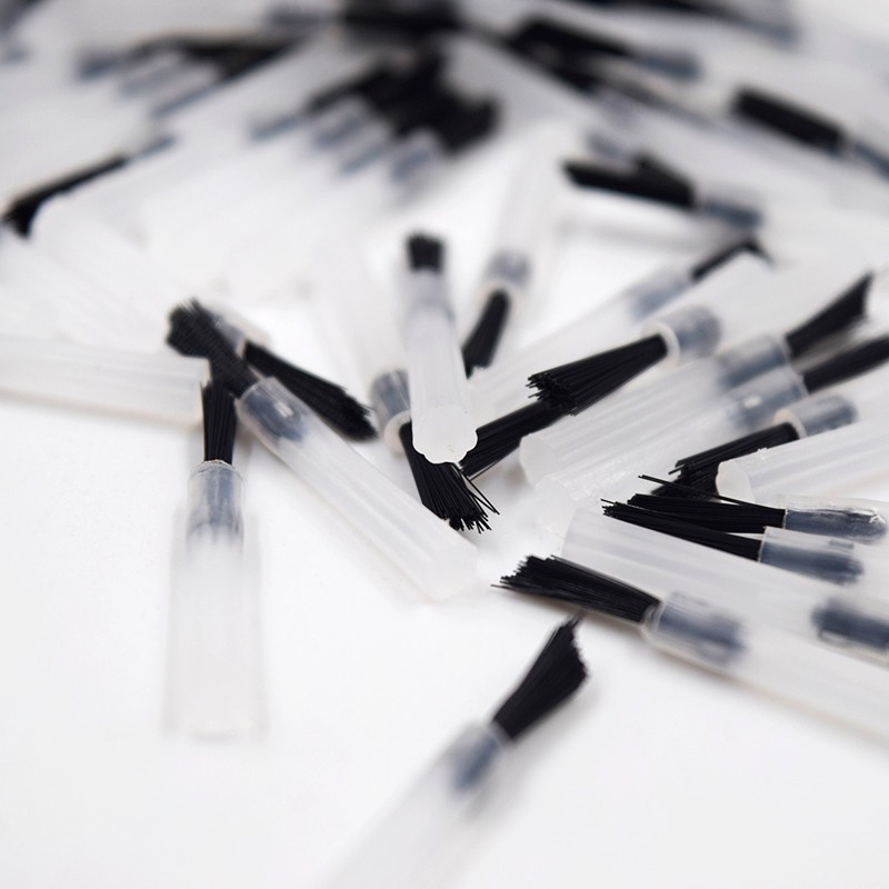 100 Pcs/Pack Dental Disposable Composite Brush Replaceable Applicator Head Tips
