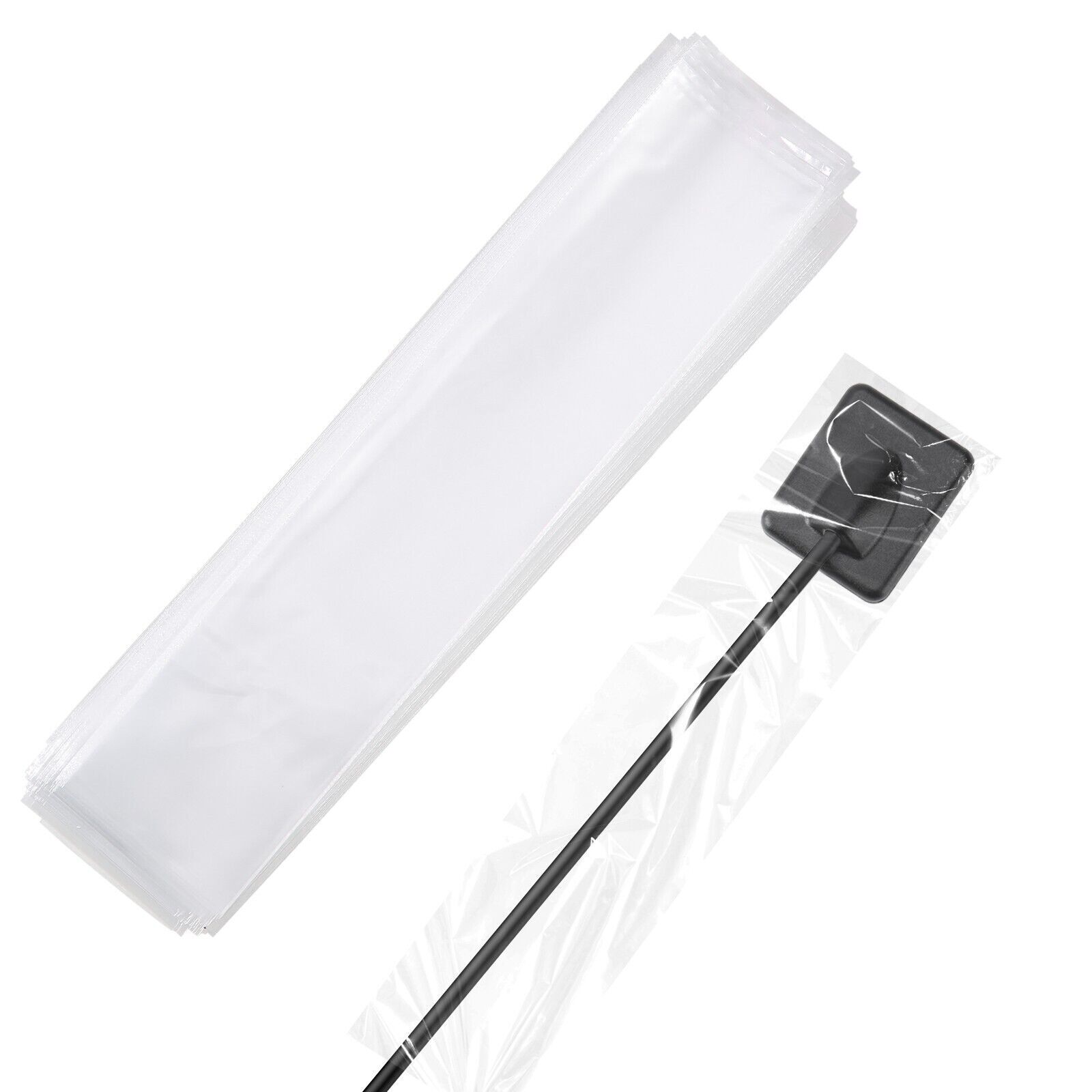 500pcs Dental Plastic Digital X-Ray Sensor Cover Barrier Sleeves Protective Film