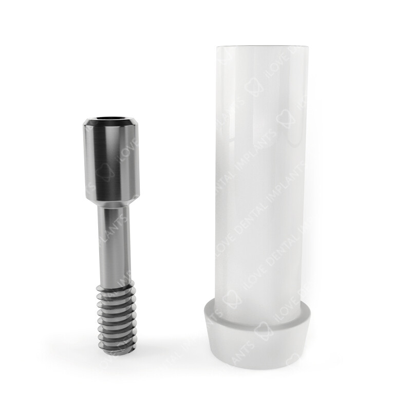 10 x Rotational Castable Burnout Abutment External Hex RP 4.1mm, Dental Implant