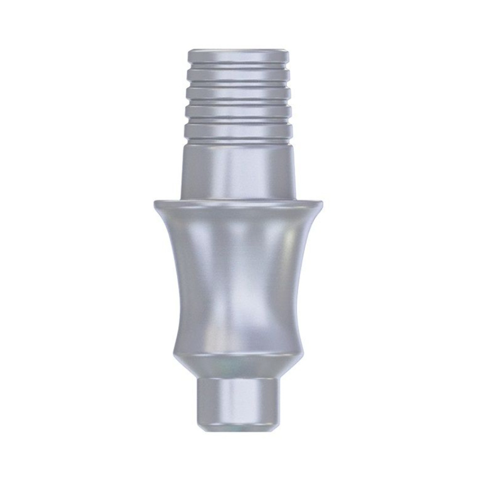 5pcs Dental Ti-Base Concave CAD/CAM Adapter Head Int Rotational With Screw