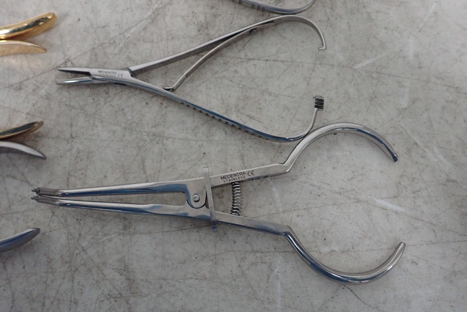 Lot of 8 Medentra Dental Instruments Pliers