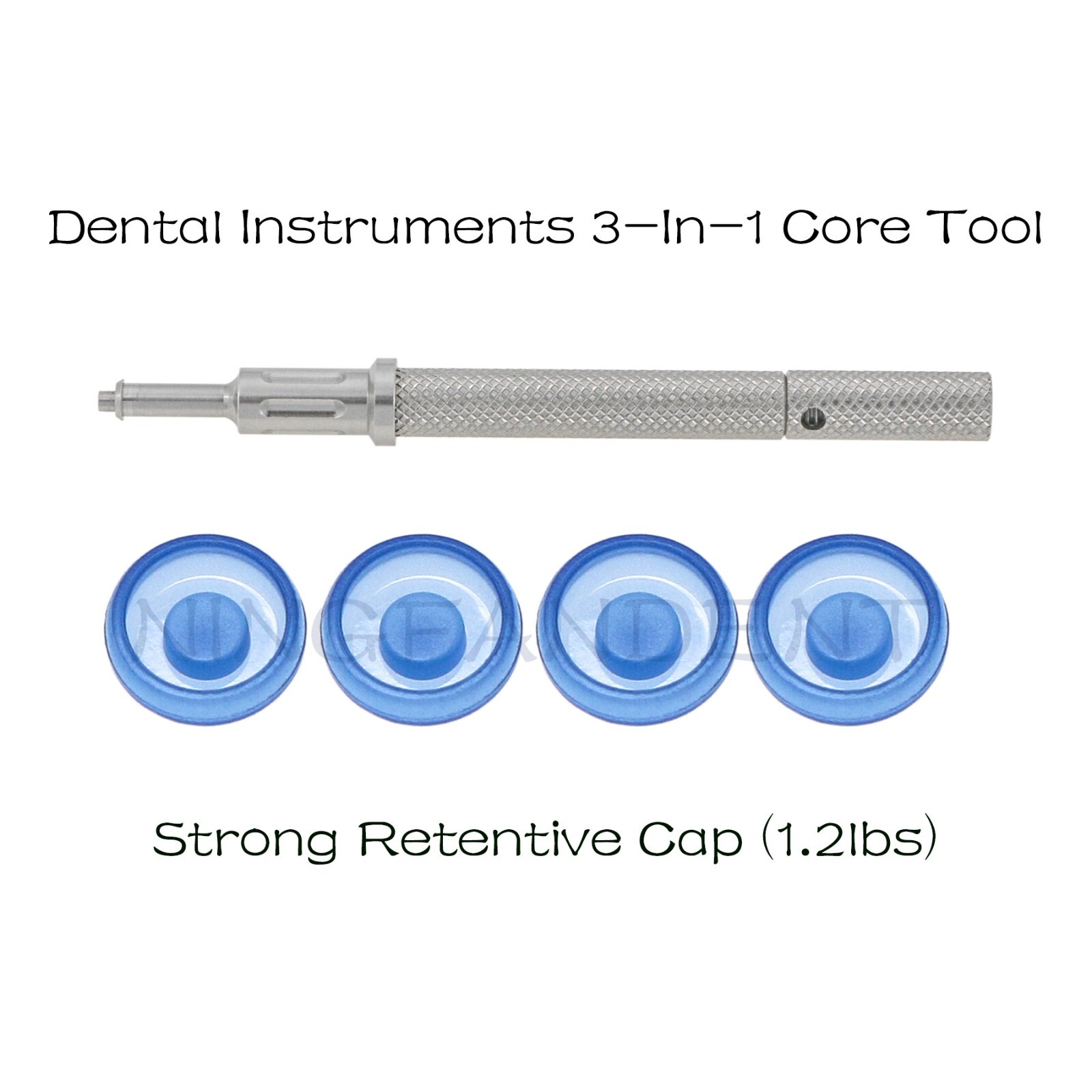 Implant Locat0r Removal Insert 3-1n-1 Tool,Dental Attachment Retention Caps