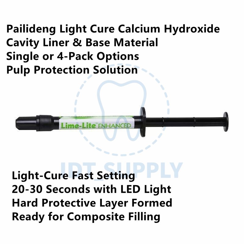 Pailideng Light Cure Calcium Hydroxide Cavity Liner Base Pit Fissure Sealant