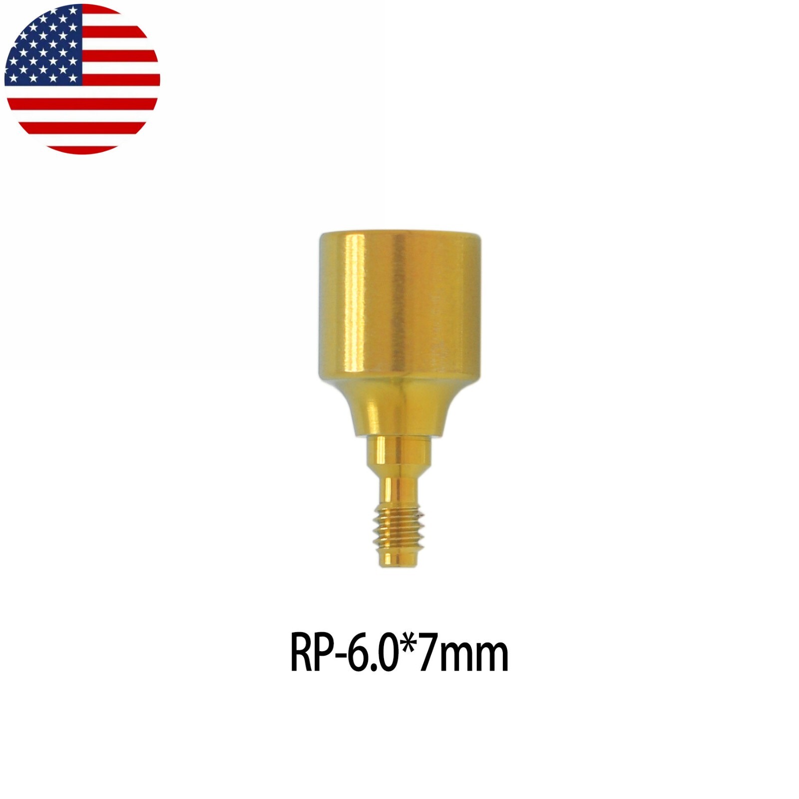 US Dental Healing Cap Abutment RP/NP Compatible Nobel Active ∅3.6 ∅5.0 ∅6.0