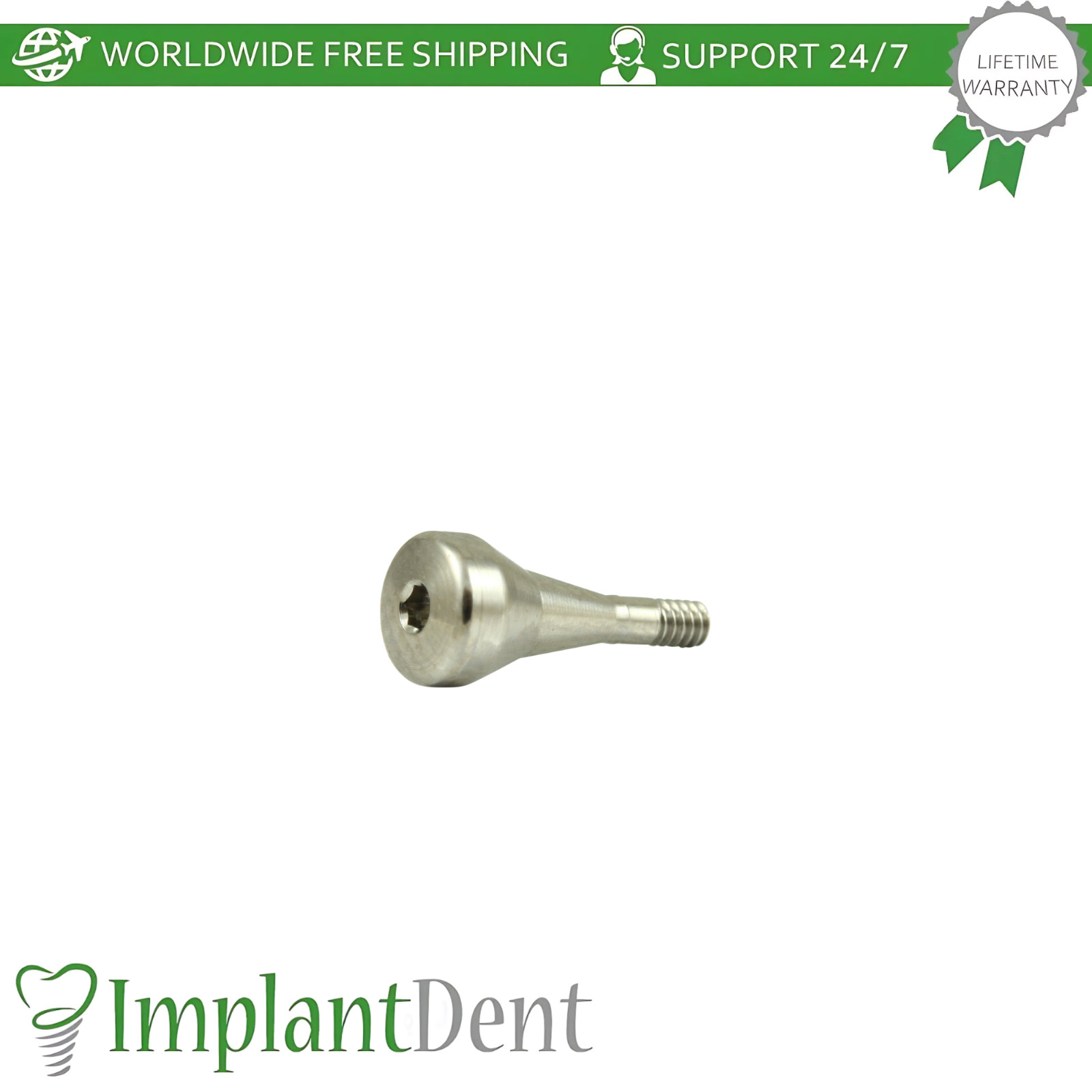 0sstem TS Compatible Mini Platform 2.1mm Healing Cap Dental Prosthetic