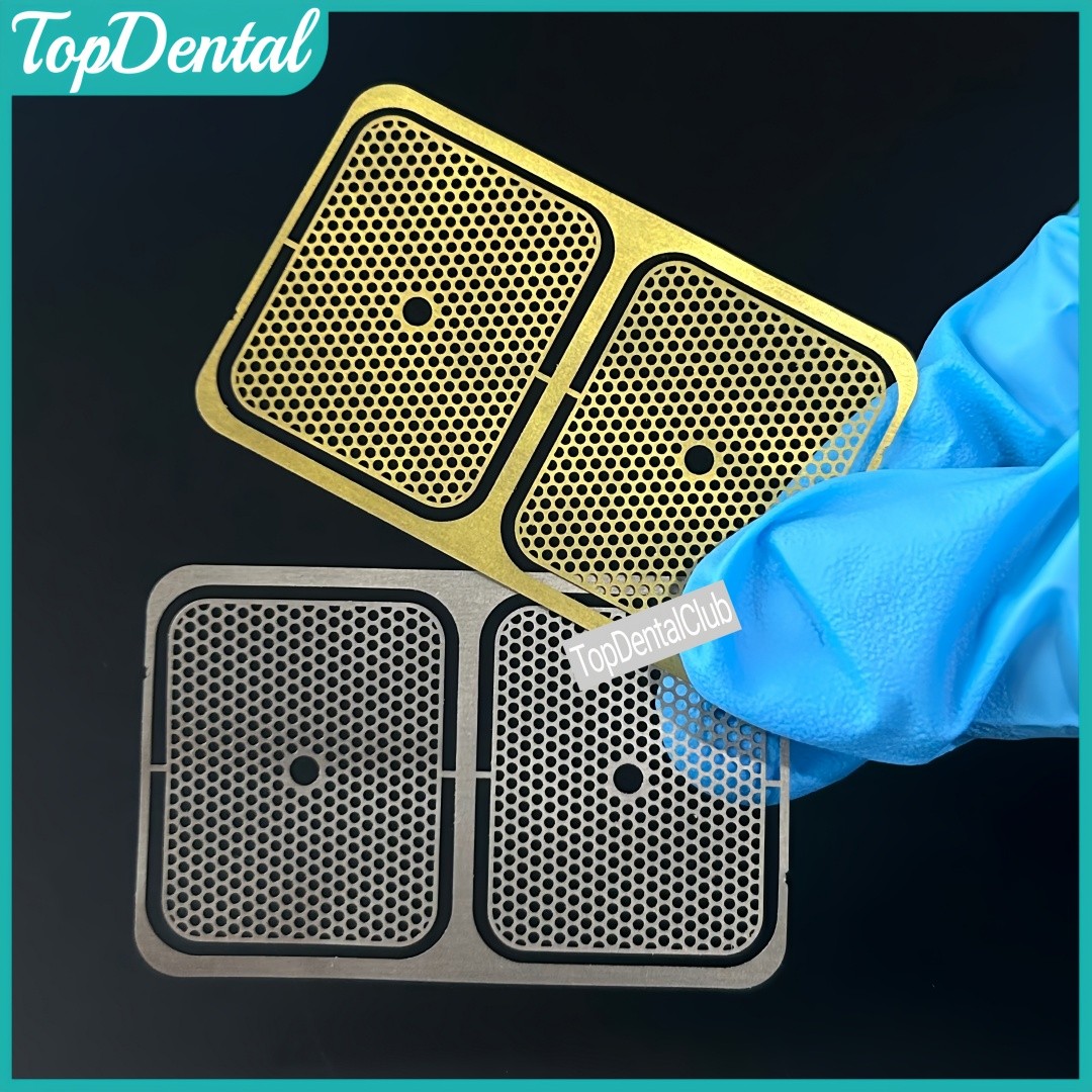 2-IN-1 Dental GBR Titanium Mesh Fixation Membrane Mesh Bone Augmentation 20*25mm
