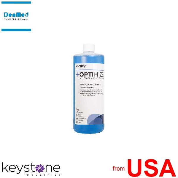 KEYSTONE – OPTIMIZE Autoclave Autoclave Cleaner Concentrate, 1x 32oz Bott 483785