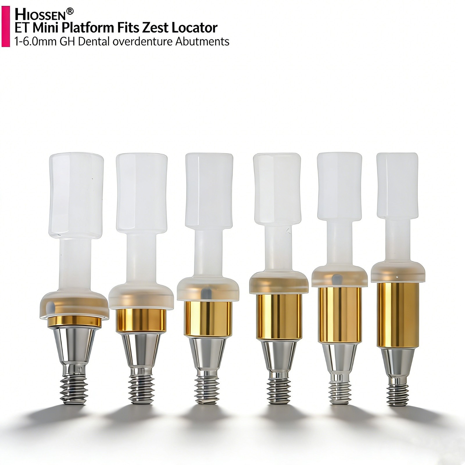 US Dental overdenture Locator Legacy Abutment fit Hiossen ET ZEST locator System