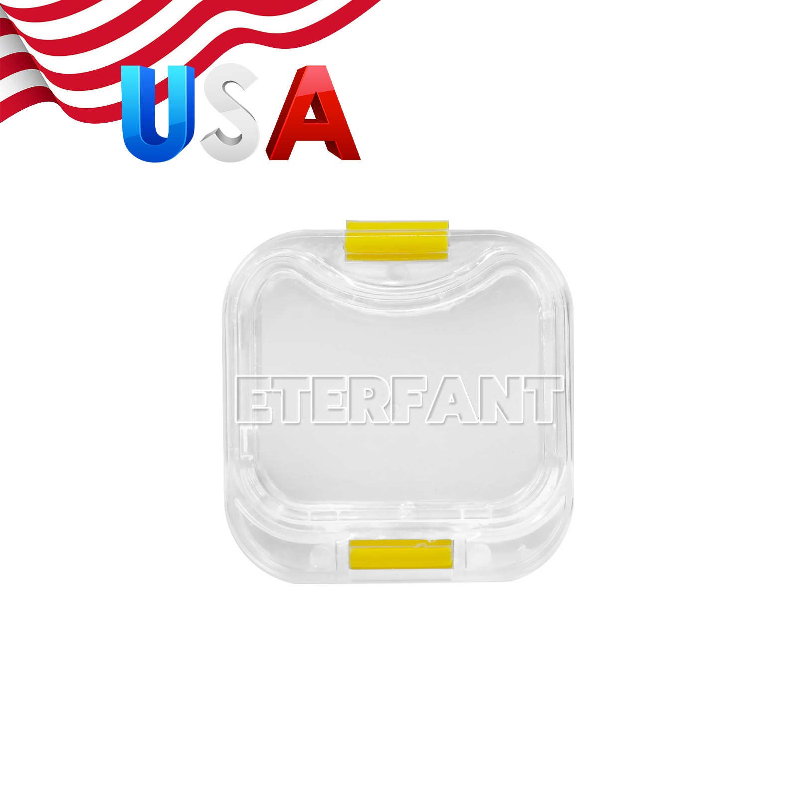 ETERFANT 100/500pcs Dental Crown and Bridge Pillow Box with Storage Display Box