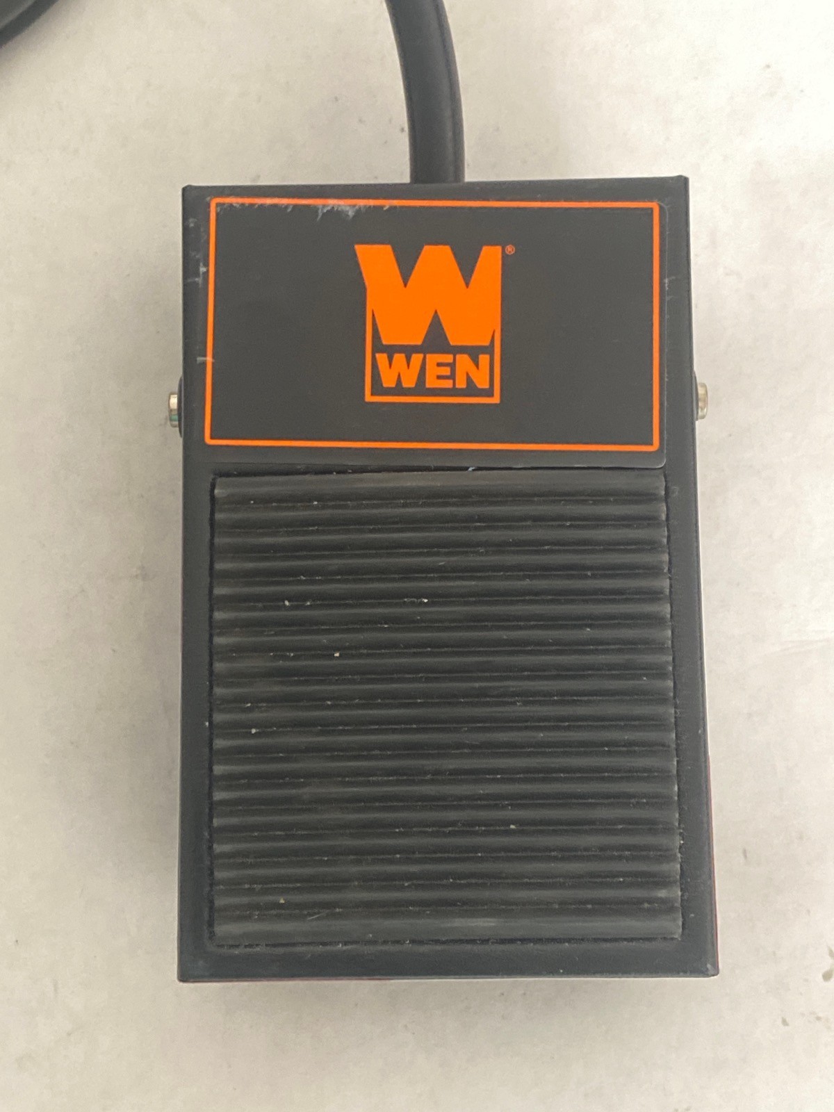 Used WEN Model WA0392 Momentary Power Foot Pedal Switch 120V 15A 6’ Cord