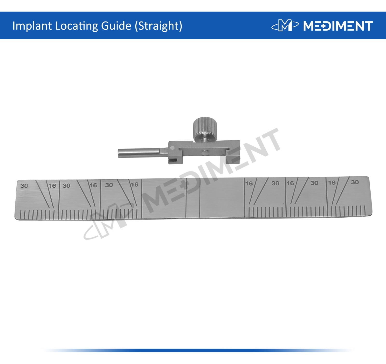 Dental Implant Locating Guide Surgical Planting Positioning Locator Angle Ruler