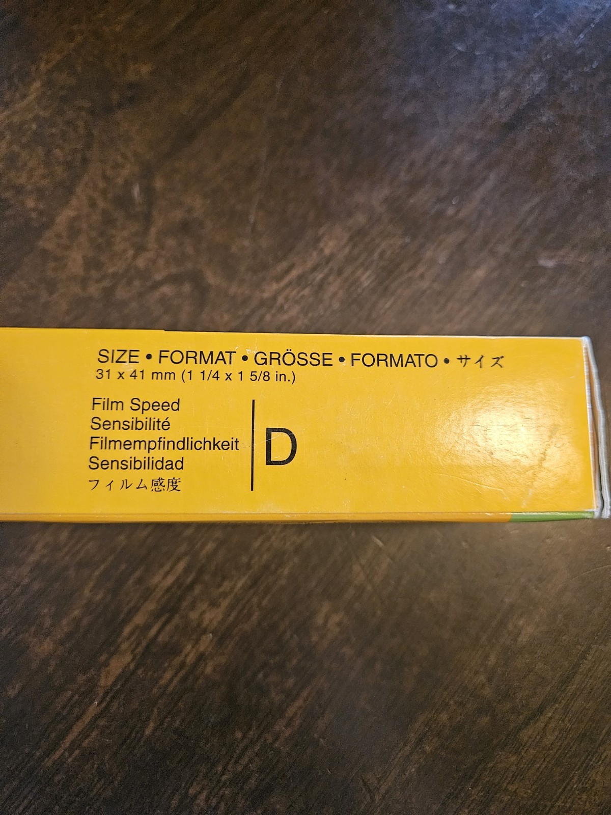 Kodak Ultra-speed DF-58 #2 Dental X-Ray Film