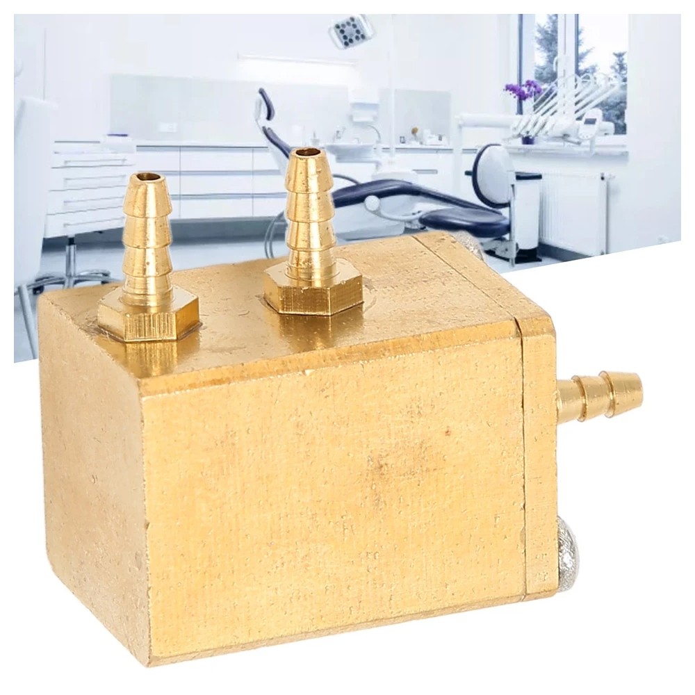 3Pcs Metal Dental Water Valve With High Passability For Dental Chairs New