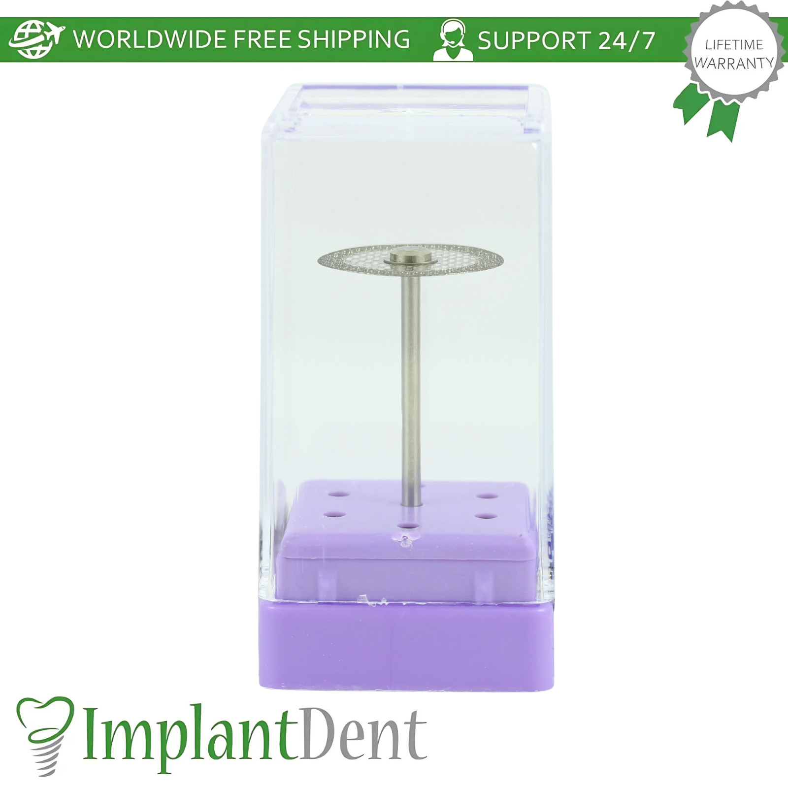 MDT Dental Fine Grit Diamond Coated Double Sided Open Mesh Super Flex Disc Ø22mm
