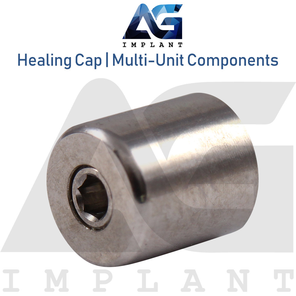 10 Healing Cap For Multi Unit 1.6 Dental Int Hexagon & Conical Connection