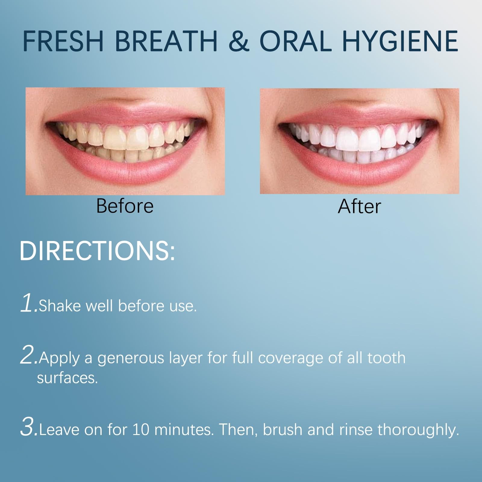 Enamel Support Liquid Drops: Daily Oral Care Solution with Transparent…