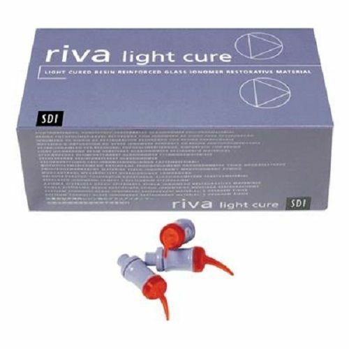 SDI Riva LC Light Cure Resin Reinforced Glass Ionomer Restorative 50 Capsule