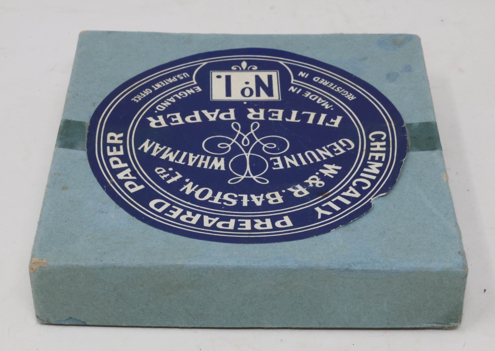 Vintage W. & R. Balston Genuine No. 1 Filter Paper Lab Supplies Genuine Whatman