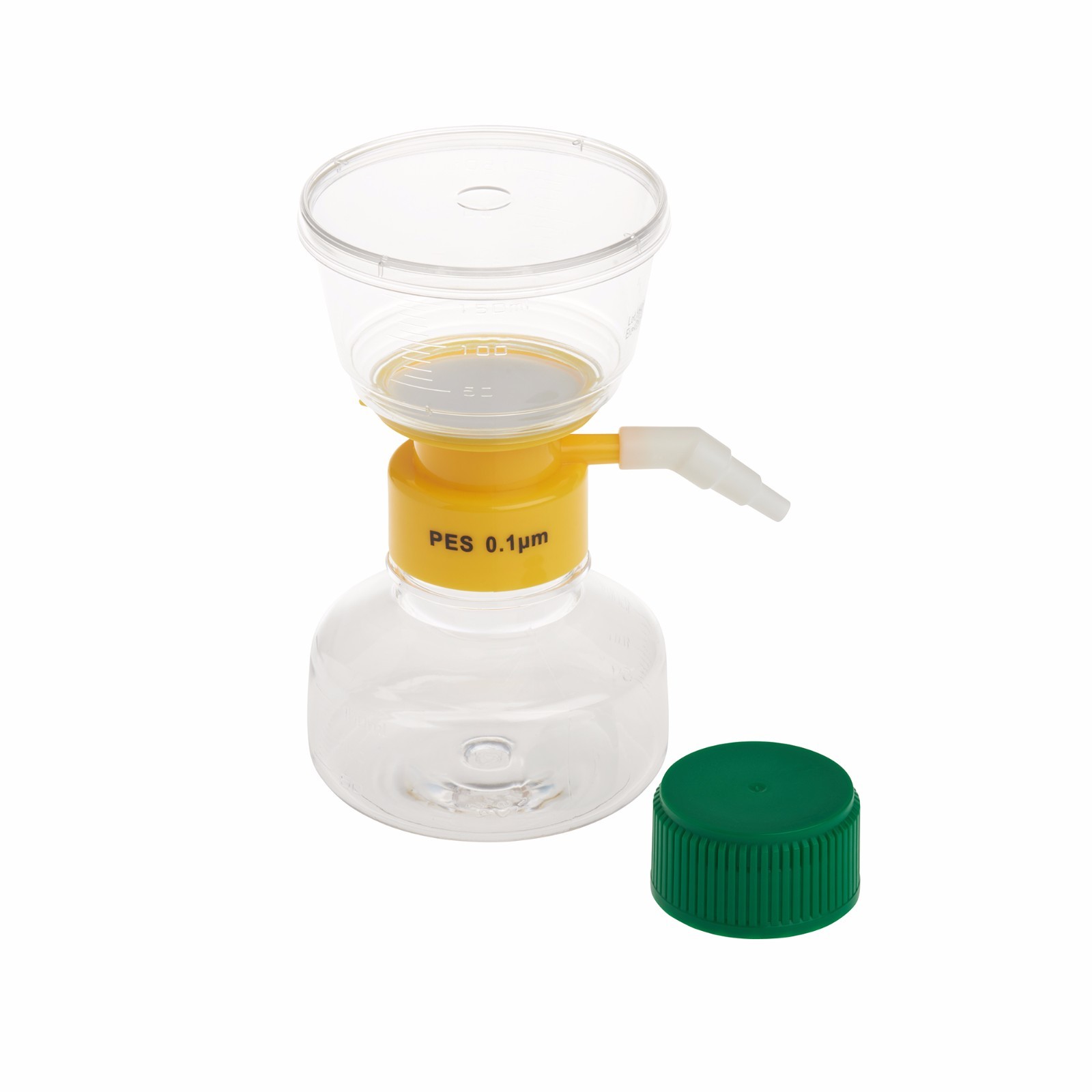 CELLTREAT 150mL PES Filter System, 0.10?m Pore Size, 12/Case, Sterile #229721