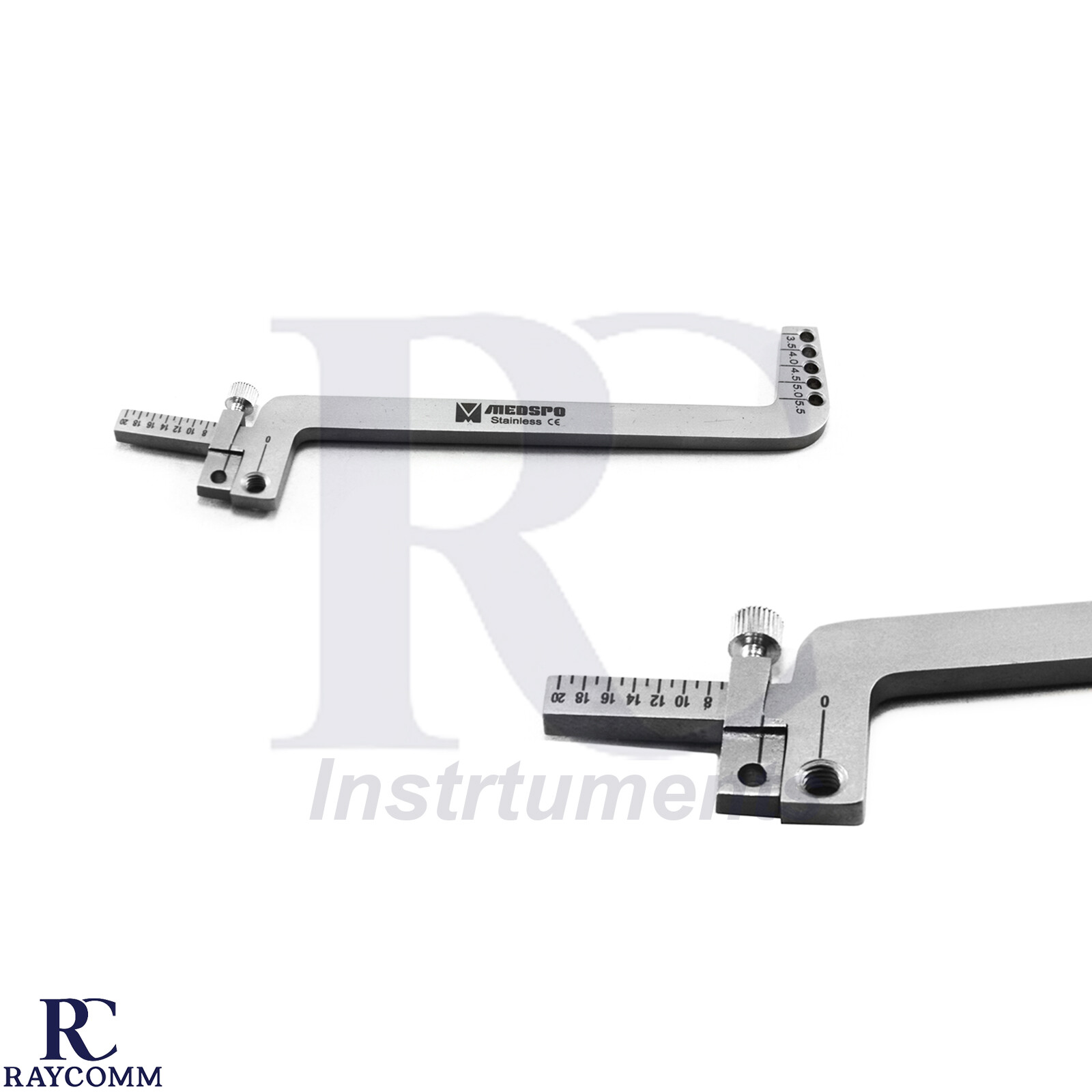 Dental Gauge Implant Surgical Drilling Guide Depth Parallel Locating Gauge #SS
