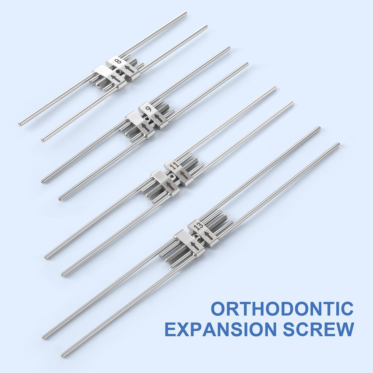 AZDENT Dental Orthodontic Expansion Screw Rapid Maxillary Palatal Frame 4 Sizes