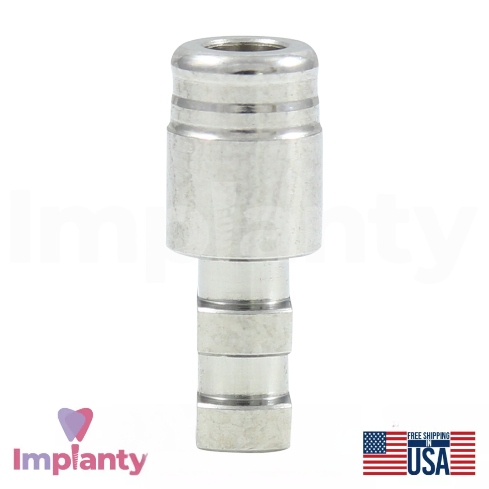 10x GDT Lock Attachment Analog 10.4mm Lokator Dental Fixture Dentistry Lab