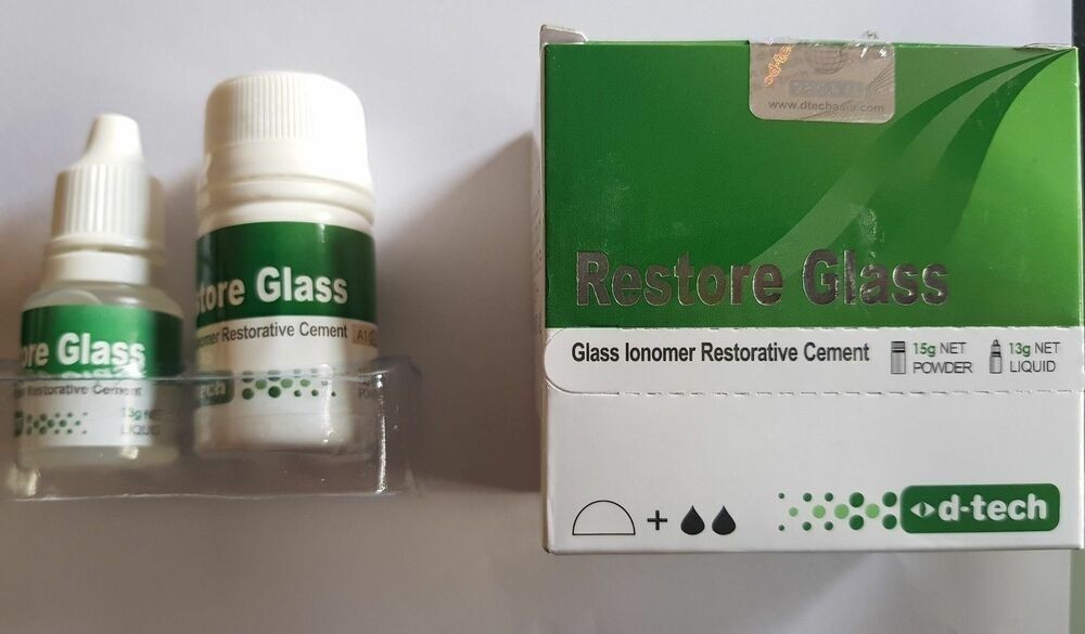D-Tech Restore Glass Ionomer Restorative Cement with Exp 2027-02 (Free Ship)