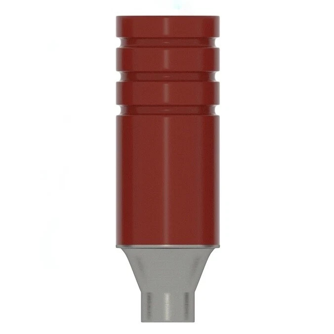 5pcs Straight Plastic Conical Castable Abutments RP Rotational / Non Rotational