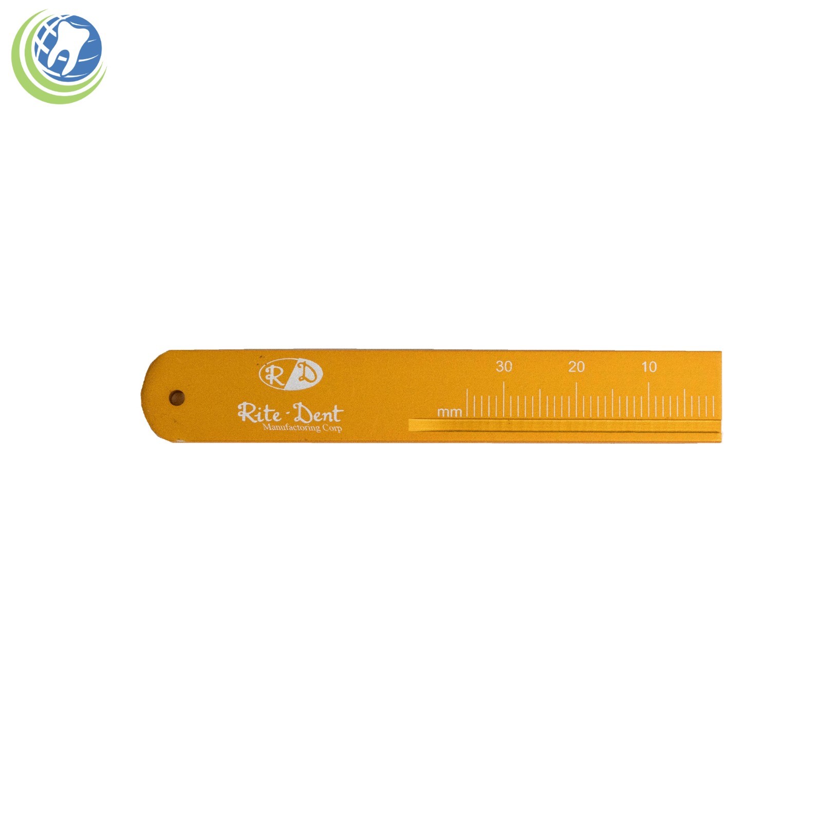 Endo Ruler Endodontic Stainless Steel Gauge Measuring Tool Assorted Colors