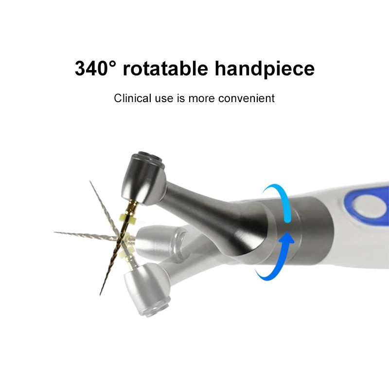 Dental Endo Motor with 2 in 1 Locator 1:1 Contra-angle Root Canal Preparation