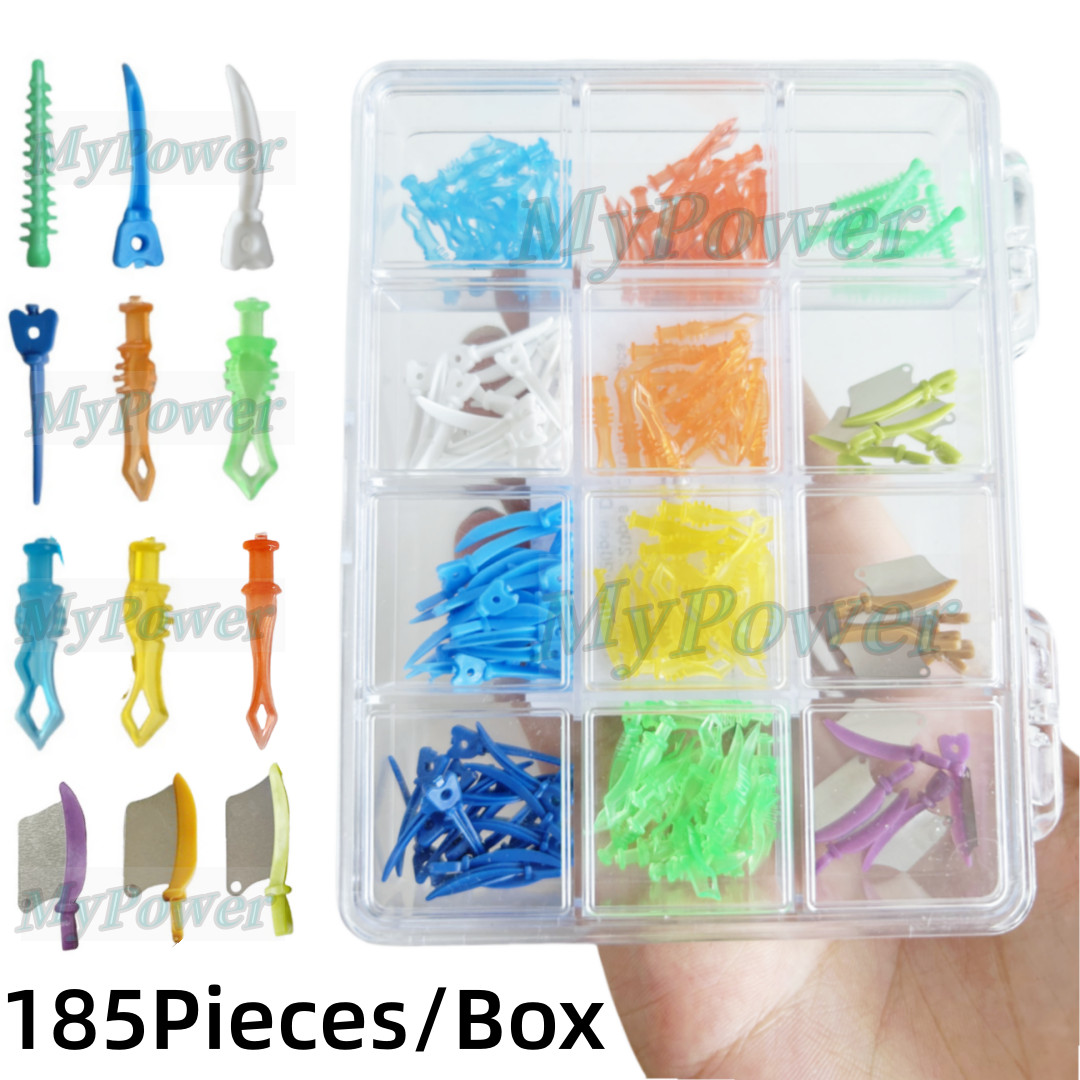Interdental Wedges Kit Disposable Plastic Composite Diastema Wedge Refill Teeth