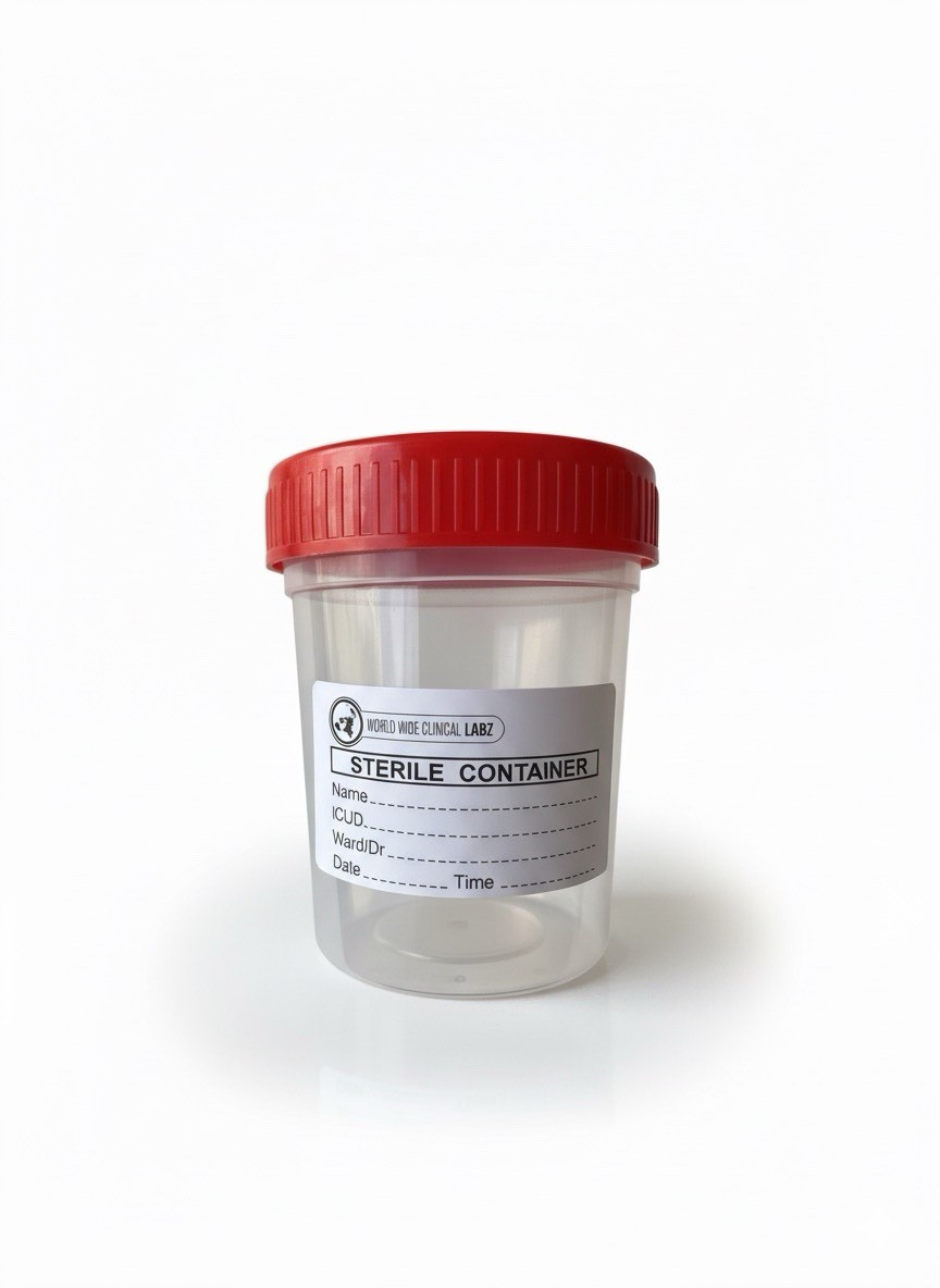 Sterile 120ml Urine Specimen Collection Cup, 100/bag