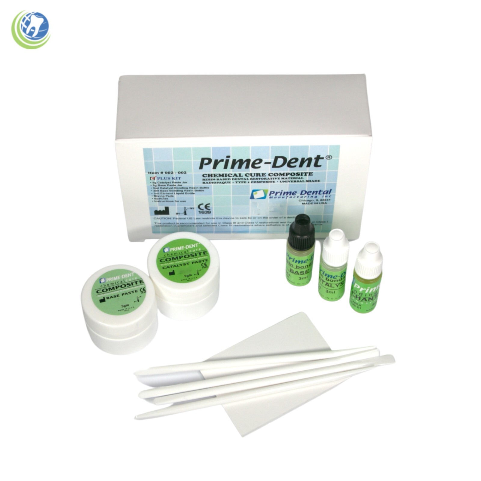 Dental Composite Self Cure Resin 5 gr x 5 gr with Bonding & Etchant Kit