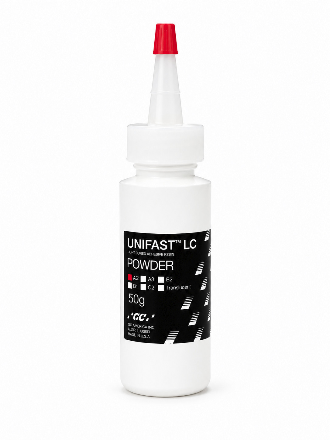 GC UNIFAST LC 50g Powder Refill – Shade A2 – 338102